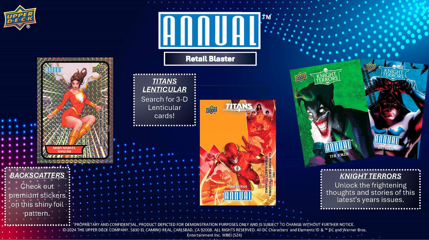 Upper Deck 2023-24 DC Annual Blaster Box