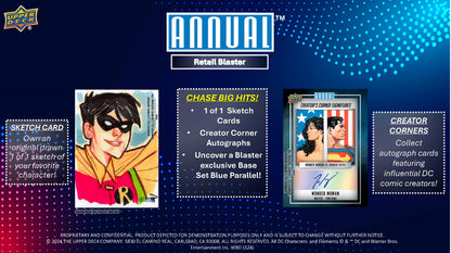 Upper Deck 2023-24 DC Annual Blaster Box