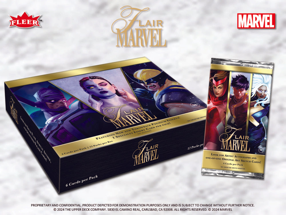 Upper Deck 2024 Marvel Flair Hobby Box