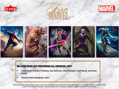 2024 Upper Deck Marvel Flair Hobby Box