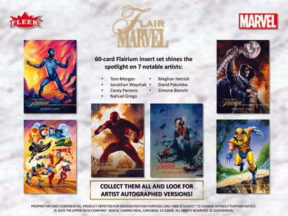 2024 Upper Deck Marvel Flair Hobby Box