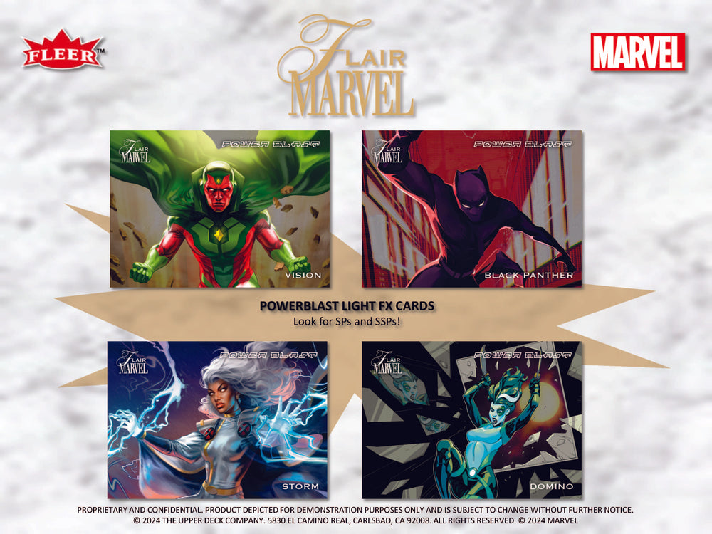 Upper Deck 2024 Marvel Flair Hobby Box