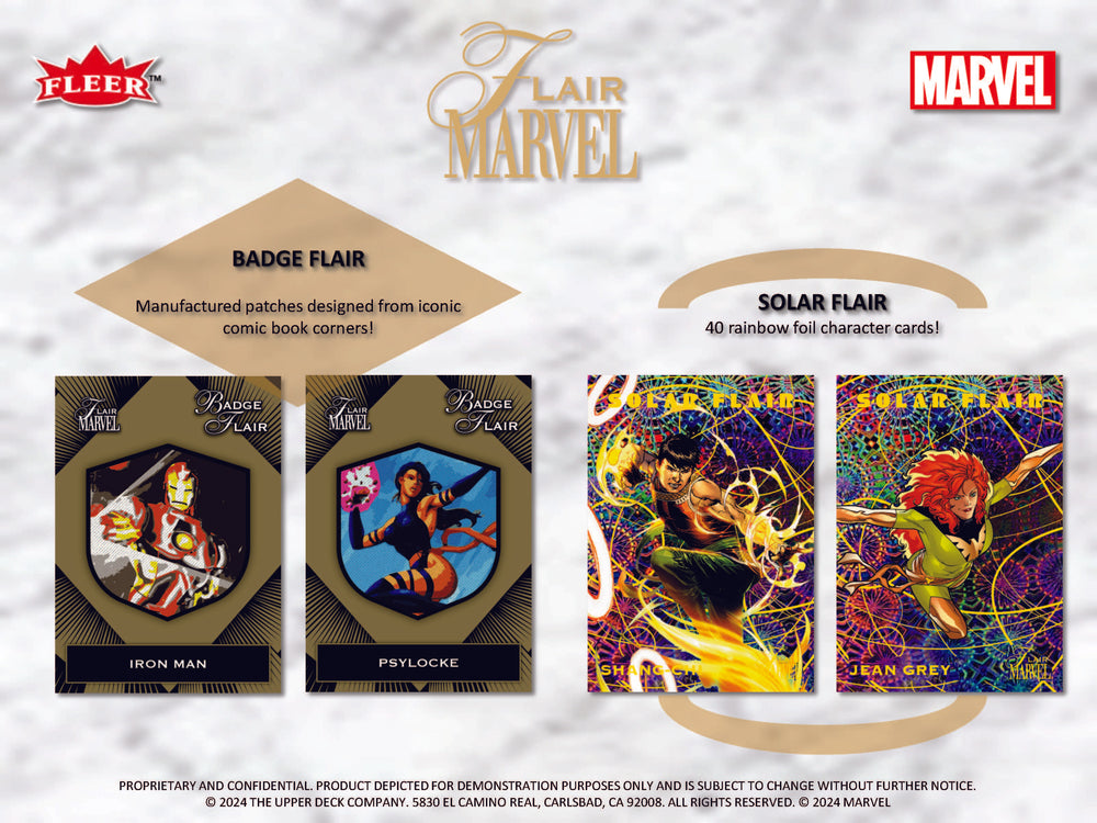 Upper Deck 2024 Marvel Flair Hobby Box