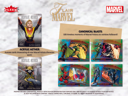 2024 Upper Deck Marvel Flair Hobby Box