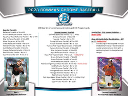 2023 Topps Bowman Chrome HTA Choice Hobby Box