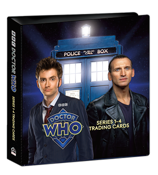 Rittenhouse 2023 Doctor Who Series 1-4 Album Binder with P2 Promo Card