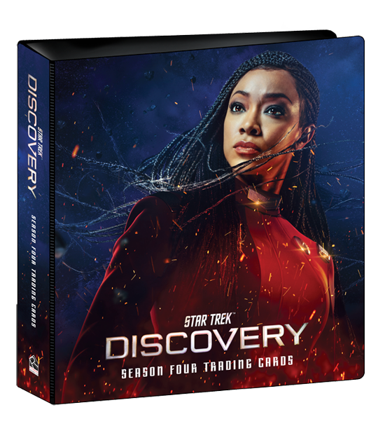 Star Trek Discovery Season 4 Trading Card Binder Album with Promo