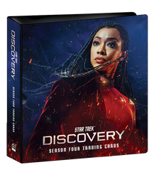 Star Trek Discovery Season 4 Trading Card Binder Album with Promo