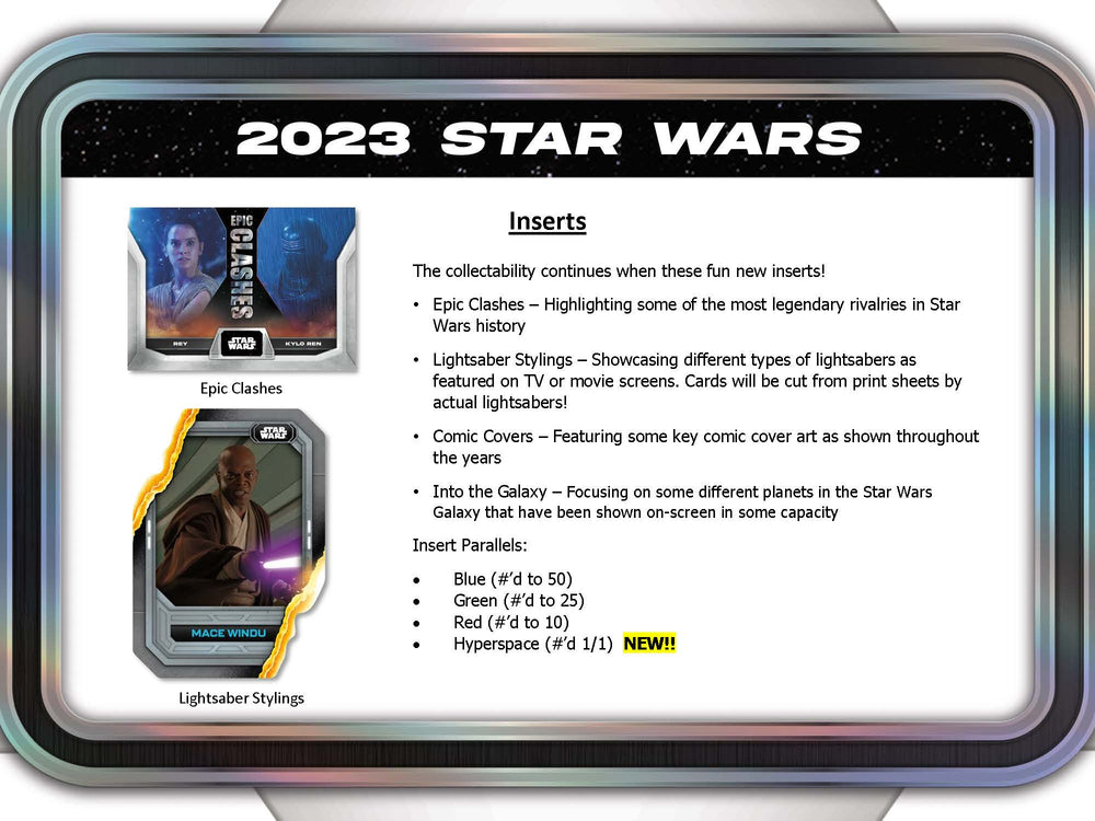 2023 Topps Star Wars Hobby Super Box