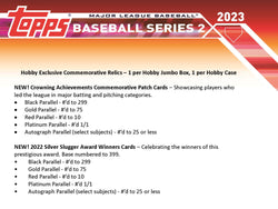 2023 Topps Baseball Series 2 Jumbo HTA Card Pack