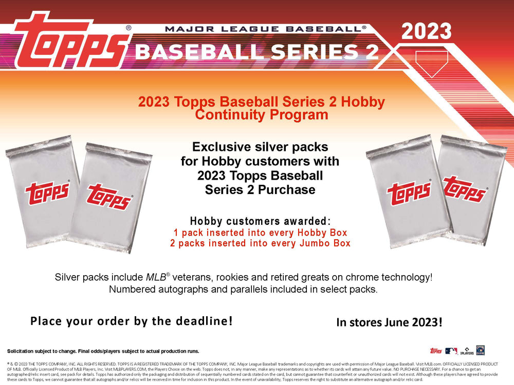 2023 Topps Baseball Series 2 Jumbo HTA Card Box
