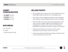 2024-25 Panini Prizm Basketball Hobby Box