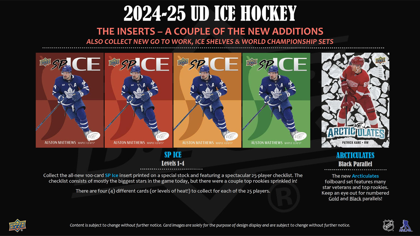 2024-25 Upper Deck NHL Ice Hockey Hobby Box