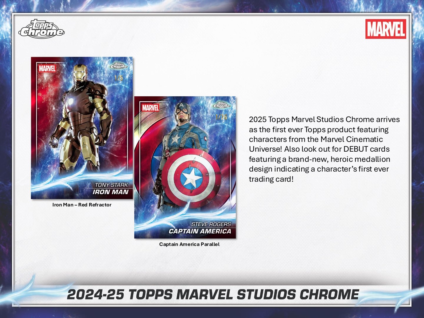 2025 Topps Marvel Studios Chrome Value Box