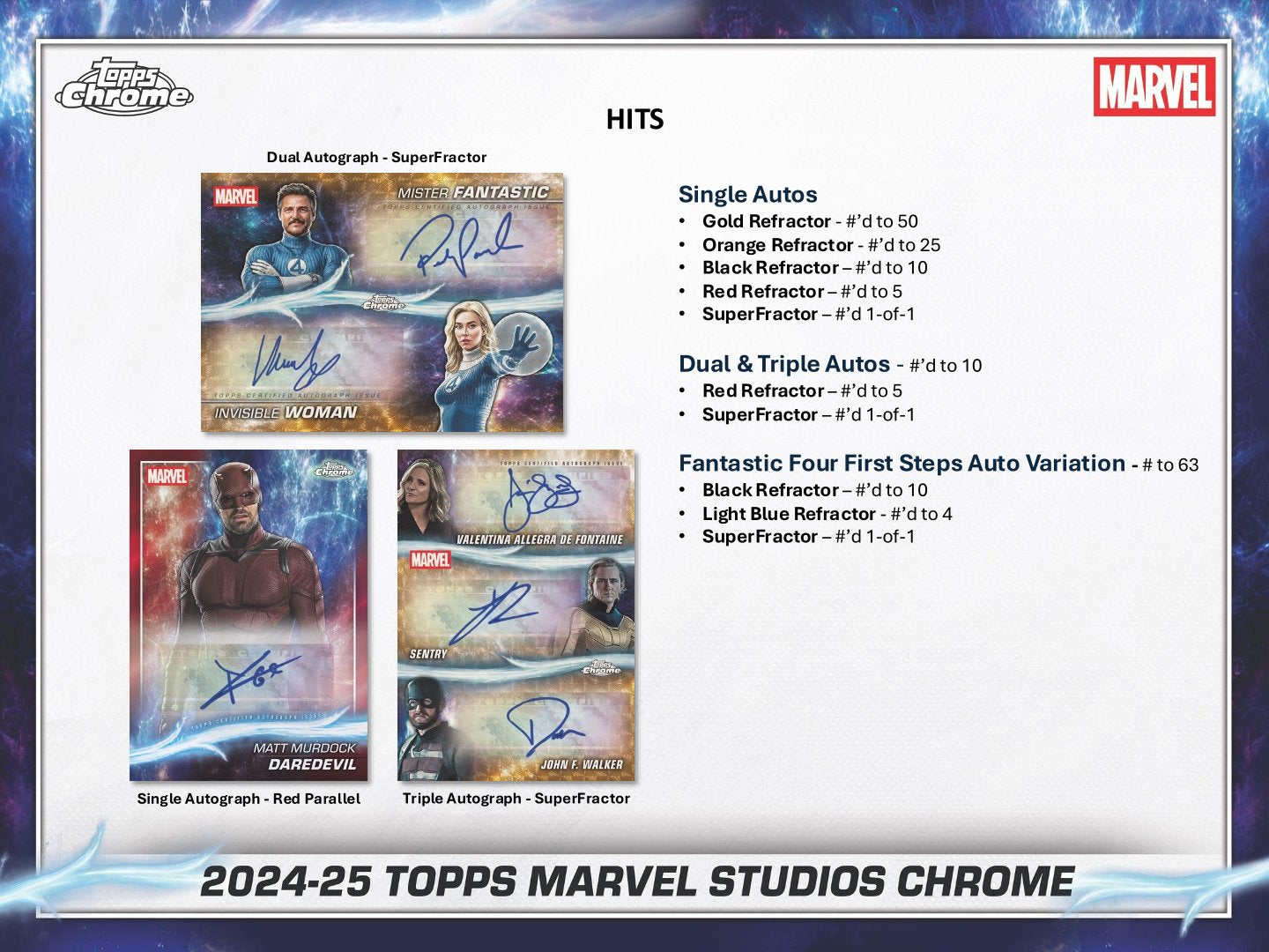 2025 Topps Marvel Studios Chrome Value Box