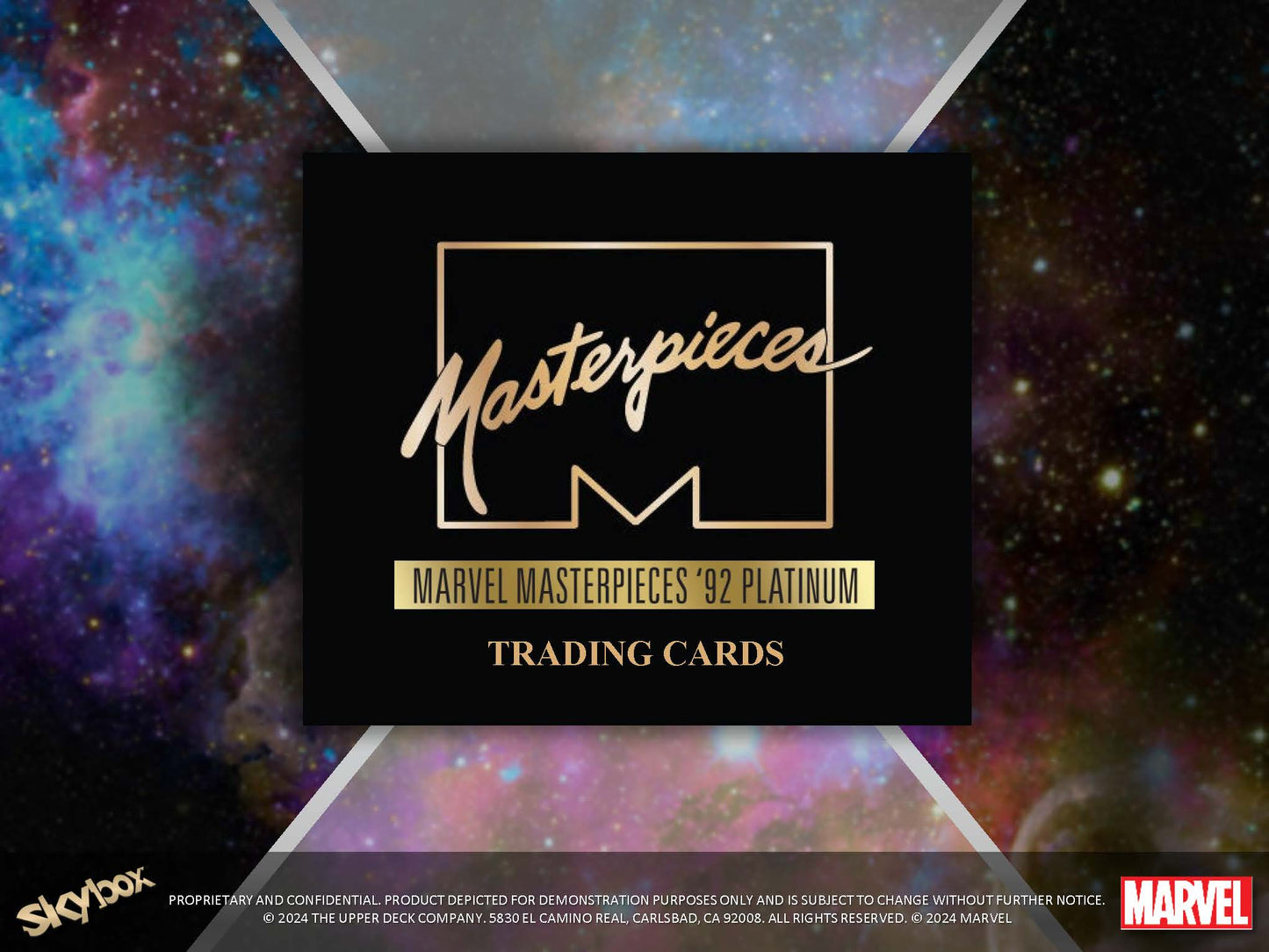 2024 Upper Deck Marvel Masterpieces 92 Platinum Hobby Box