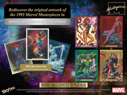 2024 UD Marvel Masterpieces 92 Platinum Hobby Box