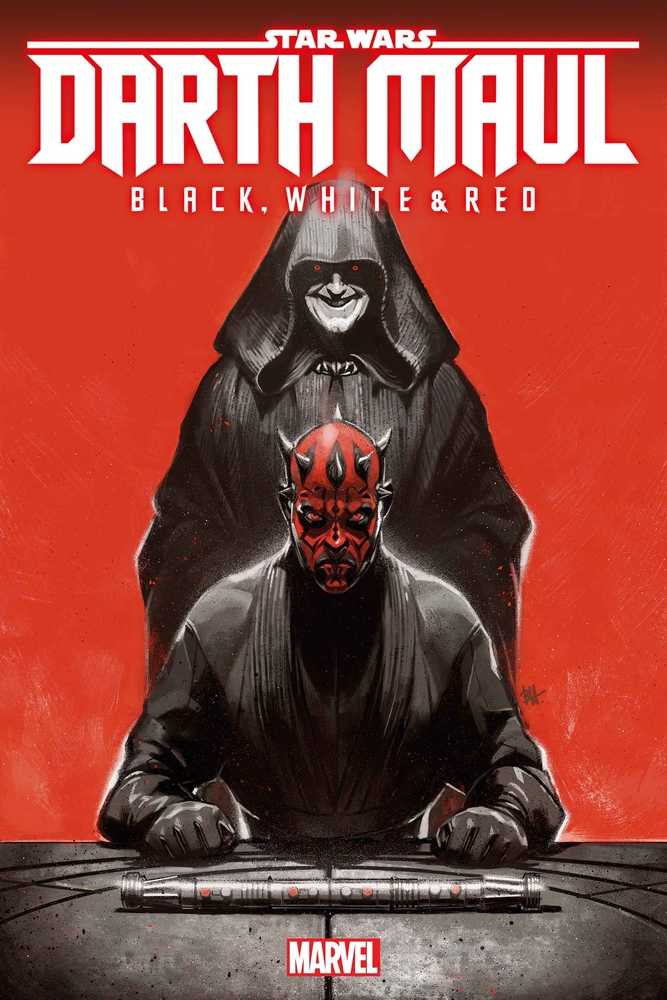 Star Wars Darth Maul Black White & Red #1 Ben Harvey Variant