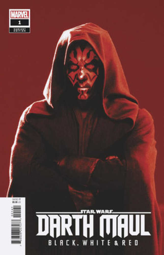 Star Wars Darth Maul Black White & Red #1 Movie Variant