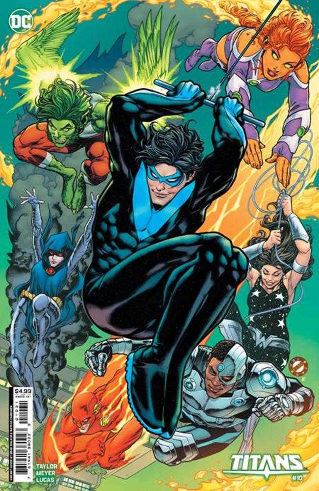 Titans #10 Cover B Bradley Walker Card Stock Variant