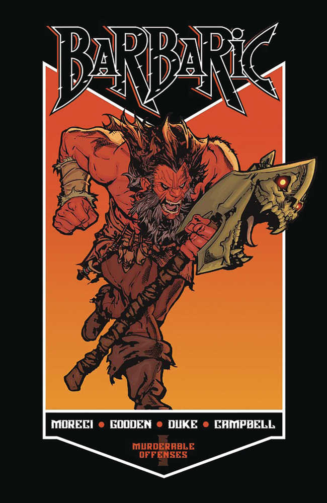 Barbaric TPB Volume 01 Murderable Offenses (Mature) - Used