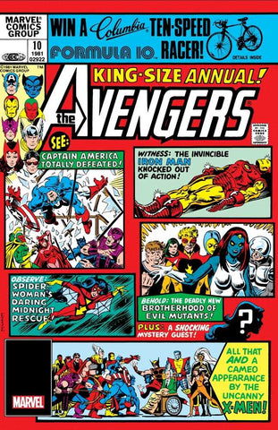 Avengers Annual #10 Facsimile Edition