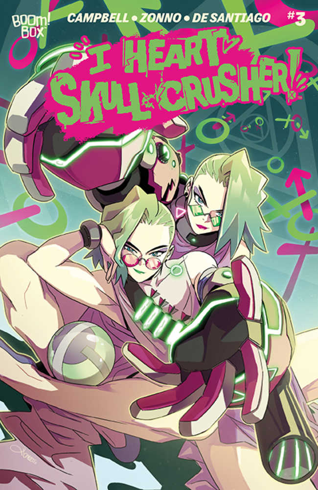 I Heart Skull-Crusher #3 (Of 5) Cover A Zonno