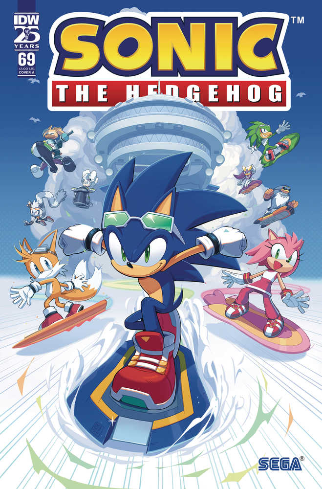 Sonic The Hedgehog #69 Cover A Kim