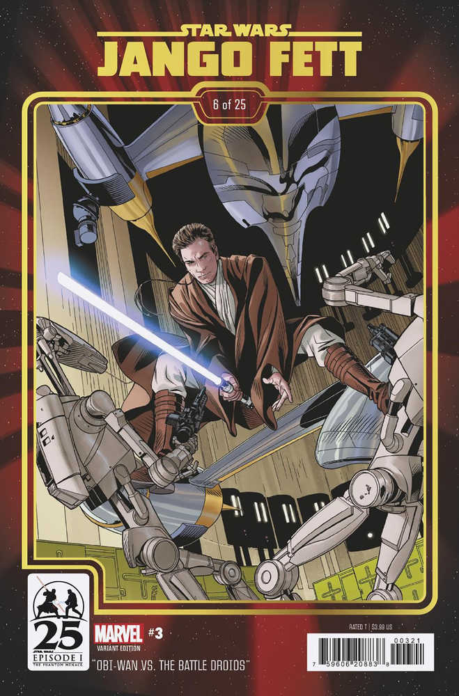 Star Wars Jango Fett #3 Phantom Menace 25th Ann Variant