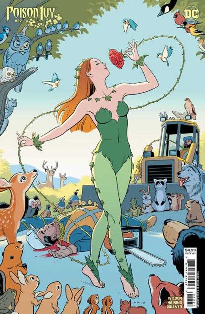 Poison Ivy #22 Cover C R Kikuo Johnson Card Stock Variant