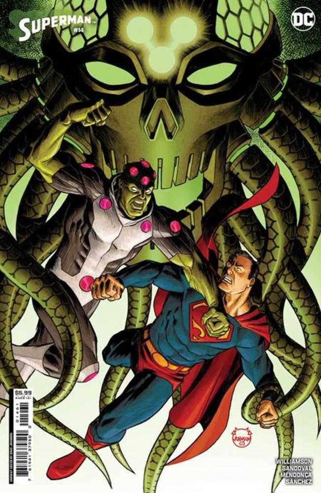 Superman #14 Cover C Dave Johnson Card Stock Variant (House Of Brainiac)