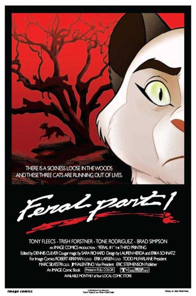 Feral #1 3rd Print