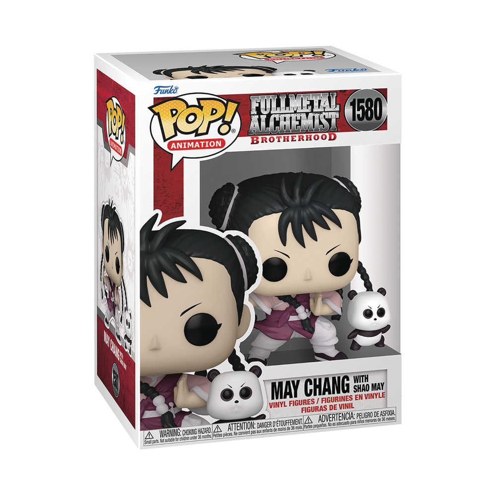 Pop&Buddy Fullmetalalchem Brohood May Chang W/Panda Vinyl Figure