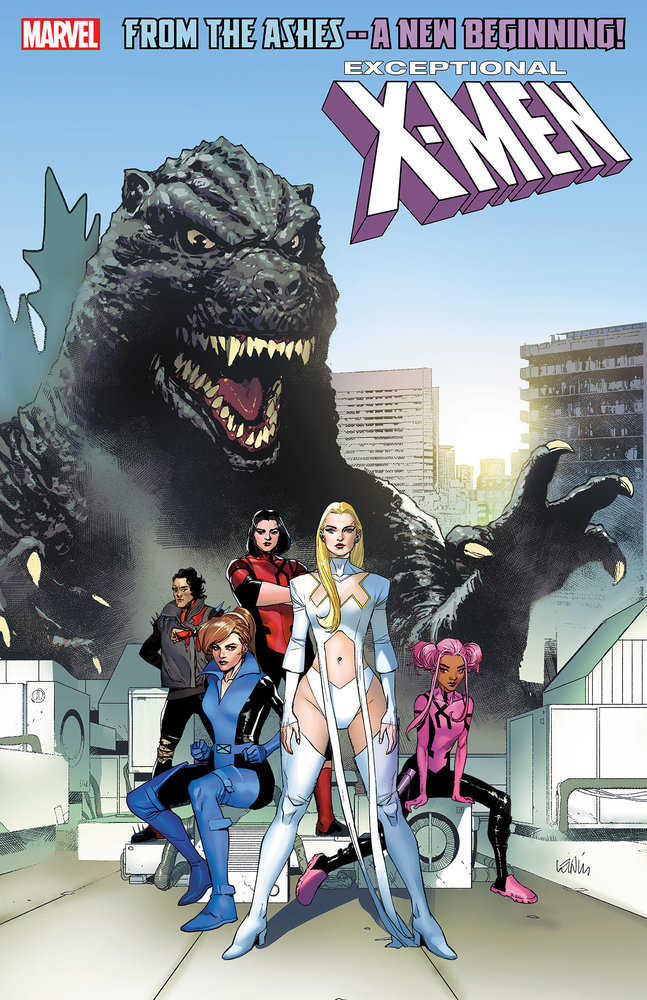 Exceptional X-Men #1 Leinil Yu Godzilla Variant