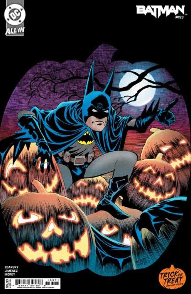 Batman #153 Cover D Kelley Jones Trick Or Treat Card Stock Variant