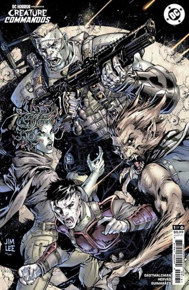 DC Horror Presents Creature Commandos #1 (Of 6) Cover C Jim Lee Card Stock Variant (Mature)