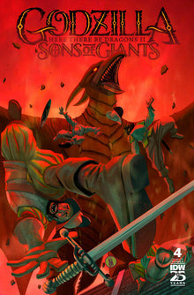 Godzilla Here There Be Dragons II Sons Of Giants #4 Cover A