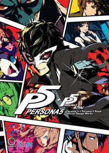 Persona 5 + Persona 5 Royal Official Design Works Hardcover