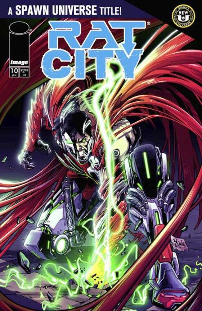 Spawn Rat City #10 Cover A Ze Carlos