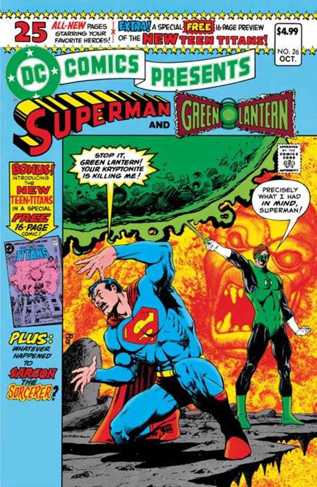 DC Comics Presents #26 Facsimile Edition Cover A Jim Starlin