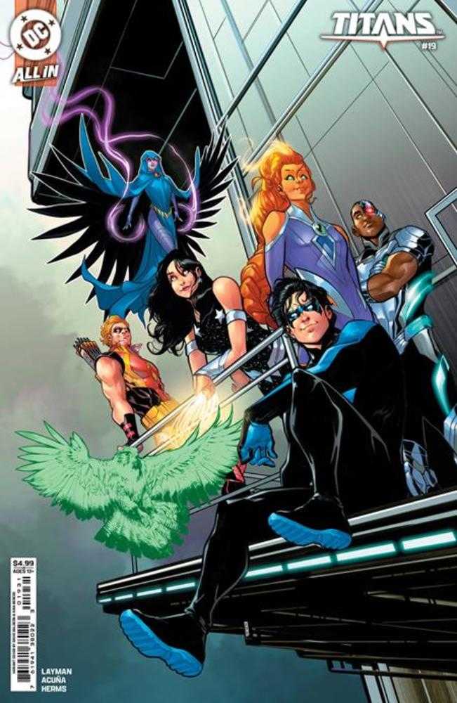 Titans #19 Cover C David Baldeon Card Stock Variant