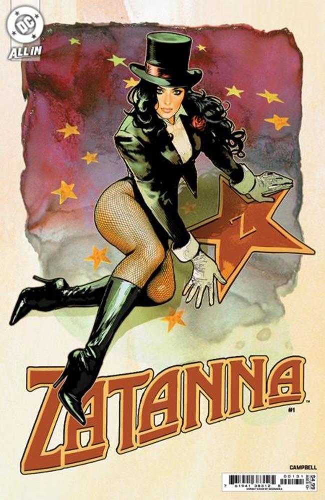 Zatanna #1 (Of 6) Cover C Sozomaika Card Stock Variant