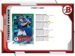 2024 Topps Bowman Baseball HTA Jumbo Pack