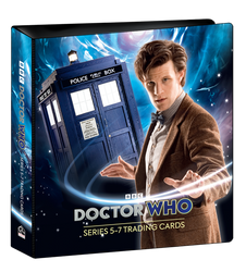 Rittenhouse 2024 Doctor Who Series 5-7 Album Binder with P3 Promo Card