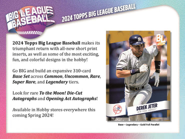 2024 Topps Big League Baseball Hobby Card Pack