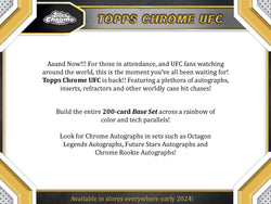 2024 Topps UFC Chrome Value Box