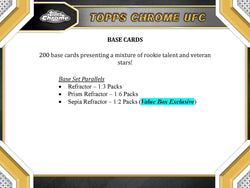 2024 Topps UFC Chrome Value Box