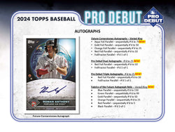 2024 Topps Pro Debut Baseball Jumbo Box