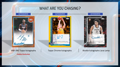 2025-26 Topps Chrome Update Series Basketball Hobby Box
