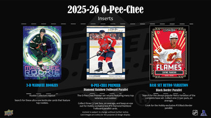 2025-26 Upper Deck O-Pee-Chee Hockey Hobby Box